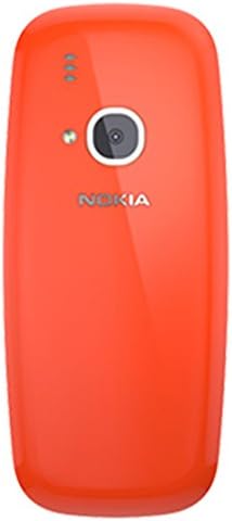 Nokia Mobile 3310 3G-Kilidi Açılmış Tek SIM Özellikli Telefon (AT&T/T-Mobile/MetroPCS/Kriket/Nane) - 2,4 Ekran-Sıcak Kırmızı-ABD