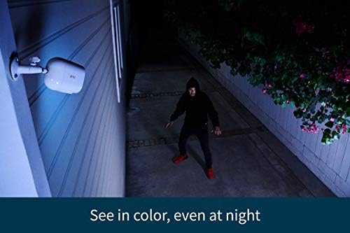 Arlo Essential Spotlight Camera - 3 Pack - Kablosuz Güvenlik, 1080p Video, Renkli Gece Görüşü, 2 Yönlü Ses, Kablosuz, Doğrudan