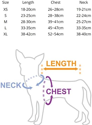 UXZDX CUJUX Köpek Elbise Gömlek Büyük Yay Tasarım İlkbahar/Sonbahar Köpekler için Giysi (Renk : B, Boyutu: M Kodu)