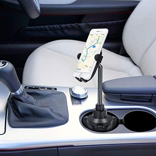 Araba için araç Telefonu Montaj Bardak Tutucu, KONPCOIU Ayarlanabilir Evrensel Cep Telefonu Araç Montaj için iPhone 12 11 Pro,